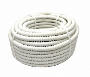 Wąż, przewód do skroplin spiralny 18mm, rura PVC 18mm 30mb gładka wewnątrz
