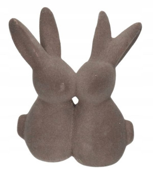 Figurka Wielkanocna Zając Zajączek Ceramiczny