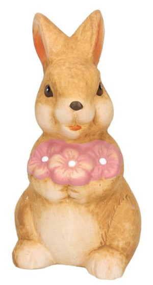 Zając Zajączek Ceramiczny Wielkanocny Figurka