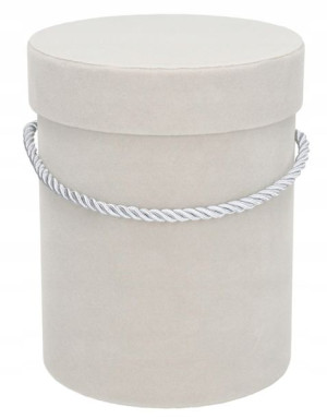 Flower Box Pudełko Na Kwiaty Welurowe Prezent 18cm