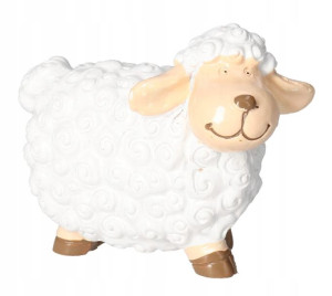Baranek Wielkanocny Figurka Ozdoba 1 Szt 8,5 Cm
