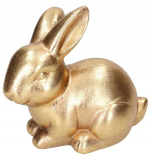 Zając Zajączek Ceramiczny Wielkanocny Duży Figurka