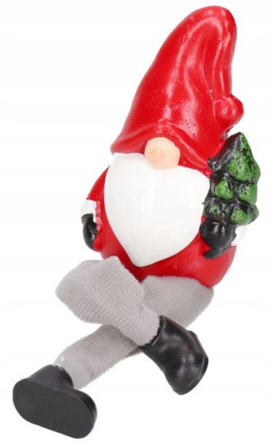 Skrzat Krasnal Ceramiczny Figurka Ozdoba