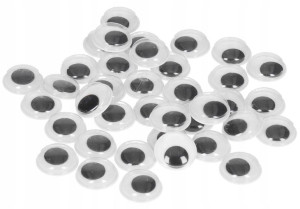 Oczy Samoprzylepne 14mm 60szt