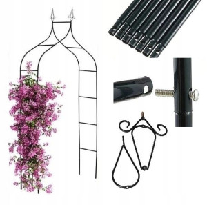 Pergola Ogrodowa Kolumna Łuk Na Kwiaty Róże 255cm