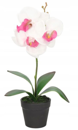 Storczyk Orchidea Sztuczne Kwiaty W Doniczce