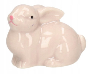Zając Zajączek Ceramiczny Wielkanocny Figurka