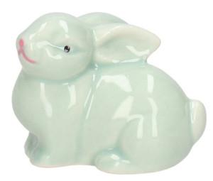 Zając Zajączek Ceramiczny Wielkanocny Figurka