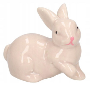 Zając Zajączek Ceramiczny Wielkanocny Figurka
