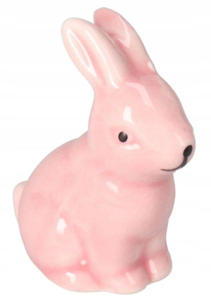 Zając Zajączek Ceramiczny Wielkanocny Figurka