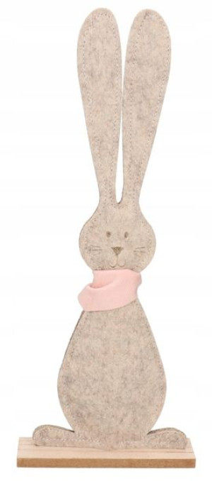 Zając Zajączek Wielkanocny Filcowy Figurka 37cm
