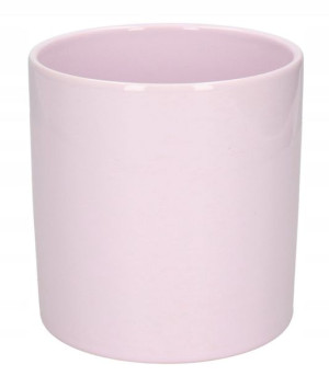 Doniczka Osłonka Ceramiczna Różowa
