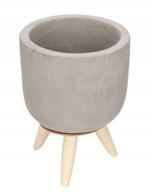 Doniczka Osłonka Ceramiczna Na Nóżkach Doniczki
