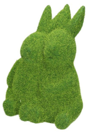 Zając Zajączki Ceramiczne Wielkanocne Flokowane