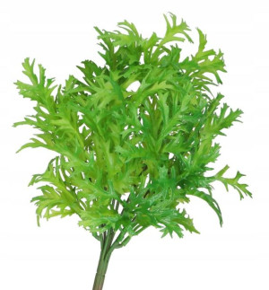 Bukiet Zielony Sztuczna Roślina 34cm 7gał