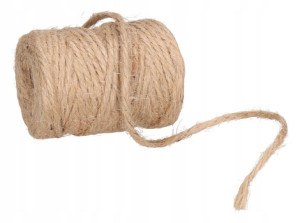 Sznurek Jutowy Sznurki Jutowe 21m 50g 3mm