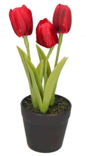 Tulipany Bukiet Tulipanów Kwiaty Gumowe Jak Żywe