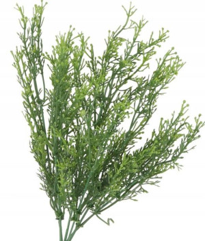 Bukiet Zielony Sztuczna Roślina Jałowiec 37cm 7gał