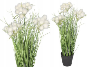 Trawa W Doniczce Sztuczna Roślina Kwiaty 45cm