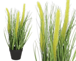 Trawa W Doniczce Sztuczna Roślina Kwiaty 45cm