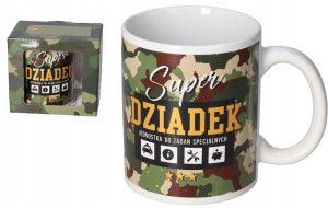 Kubek Ceramiczny Dla Dziadka Prezent Moro