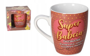 Kubek Ceramiczny Dla Babci Prezent Na Dzień Babci