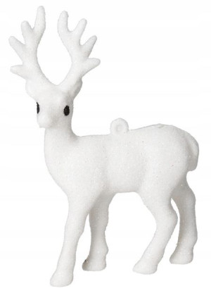 Renifer Figurka Do Postawienia 13 Cm Ozdoba Stroik