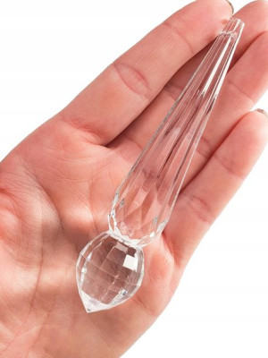 Sopel Łezka Dzwonek Akrylowy 1szt 10,5cm Zawieszka