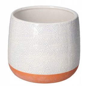 Doniczka Osłonka Ceramiczna 12,5cm Ozdoba Doniczki