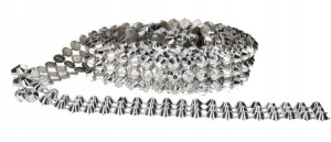 Taśma Cyrkonie Pas Diamentowy Ozdobny 2,5cm X 2,2m