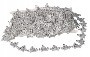 Taśma Cyrkonie Pas Diamentowy Ozdobny 30 Mm 10yard
