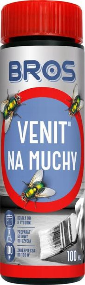 Venit Płyn Na Muchy Bros 100ml Skuteczność 8tyg