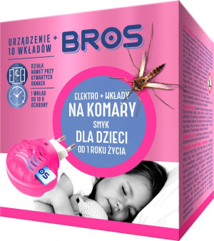 Odstraszacz Na Komary Urządzenie+wkłady Dla Dzieci