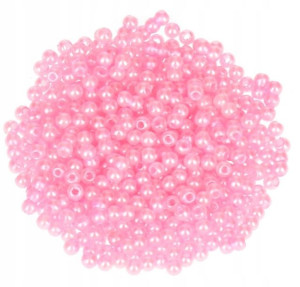 Korale Koraliki Perełki Z Dziurką 3mm 50g