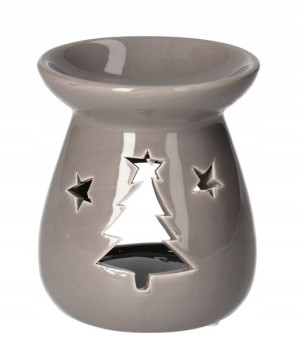 Świecznik Ceramiczny Kominek Zapachowy Choinka