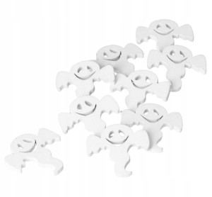 Duch Duchy Duszki Drewniane 10 Szt 3 Cm Halloween