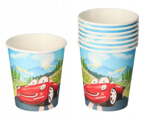 Kubki Papierowe Naczynia Jednorazowe 8 Szt 250ml