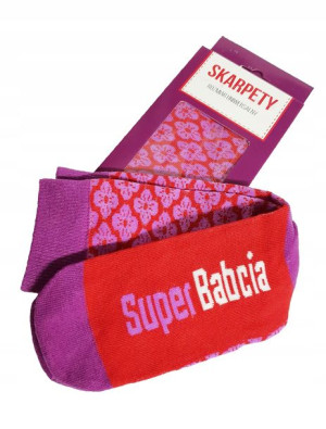 Skarpety Damskie Skarpety Dla Babci Dzień Babci