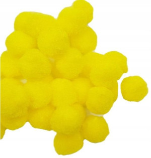 Pompony Pomponiki Kreatywne 250szt 2,5cm
