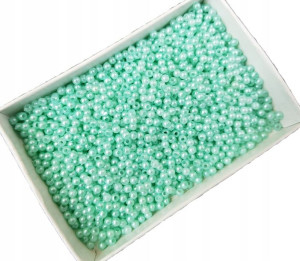 Koraliki Korale Perełki Z Dziurka 3 Mm 50 G
