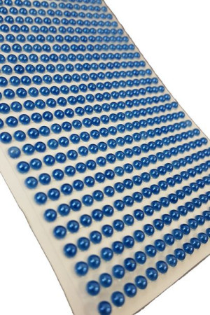Perły Perełki Samoprzylepne Kryształki 4mm 1000szt