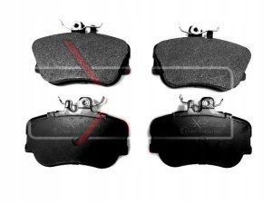 Klocki Ham. Mercedes P. W202 93-00 Maxgear