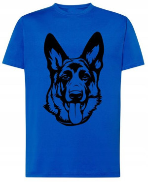 Owczarek Niemiecki T-shirt Męski Modny Rozm.XL