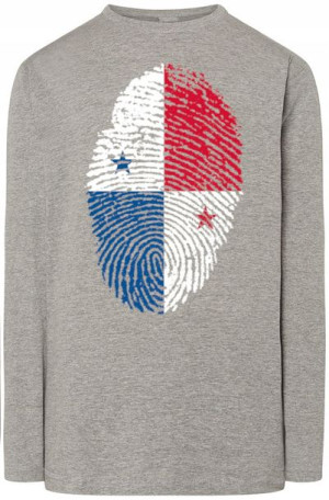 Panama Flaga Odcisk Bluza Longsleeve Rozm.XL