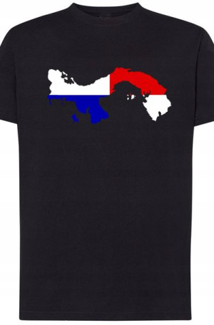 Panama Męski Modny T-shirt Nadruk Rozm.XXL