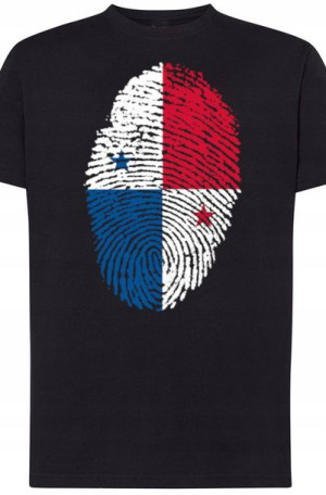 Panama Męski T-Shirt Modny Nadruk Rozm.3XL