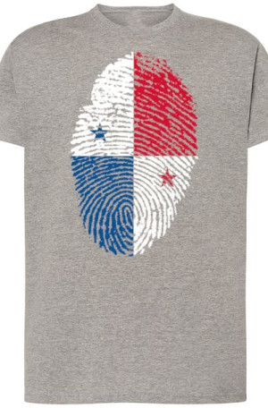 Panama Męski T-Shirt Modny Nadruk Rozm.4XL