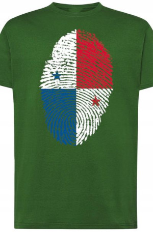 Panama Męski T-Shirt Modny Nadruk Rozm.XL
