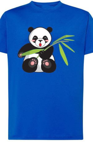 Panda Słodka Męski T-Shirt Nadruk Rozm.XL