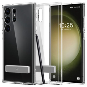 Etui Spigen Ultra Hybrid S Samsung Galaxy S23 Ultra Crystal Clear